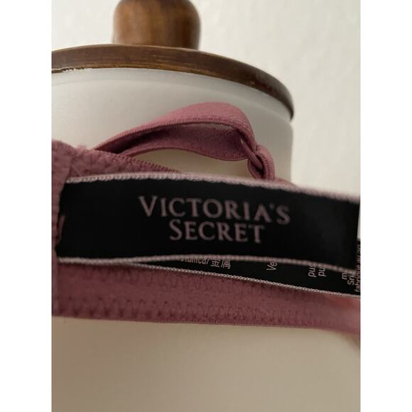 Victoria's Secret Bra Lingerie Push Up Lace Eyelash Velvet - Picture 10 of 11